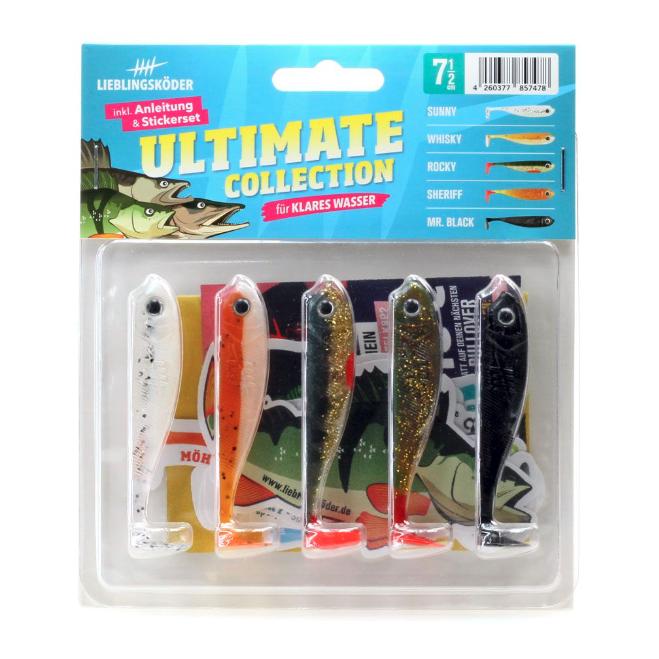 Ultimate Collection klares Wasser - Gummiköder-Set