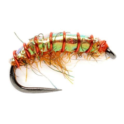 Image of Fulling Mill Jardine Orange Shrimp o.W. - Nymphe bei fischen.ch
