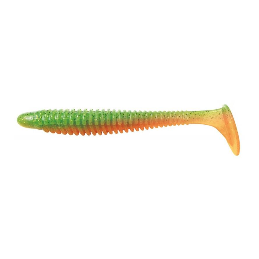 Noike Ninja Wobble Shad - Gummiköder - Fire Tiger UV -