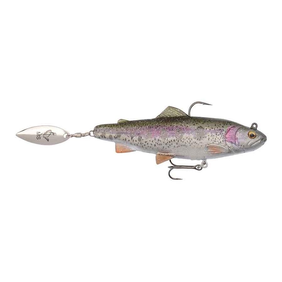 Image of Savage Gear 4D Trout Spin Shad Rainbow Trout - Gummiköder bei fischen.ch