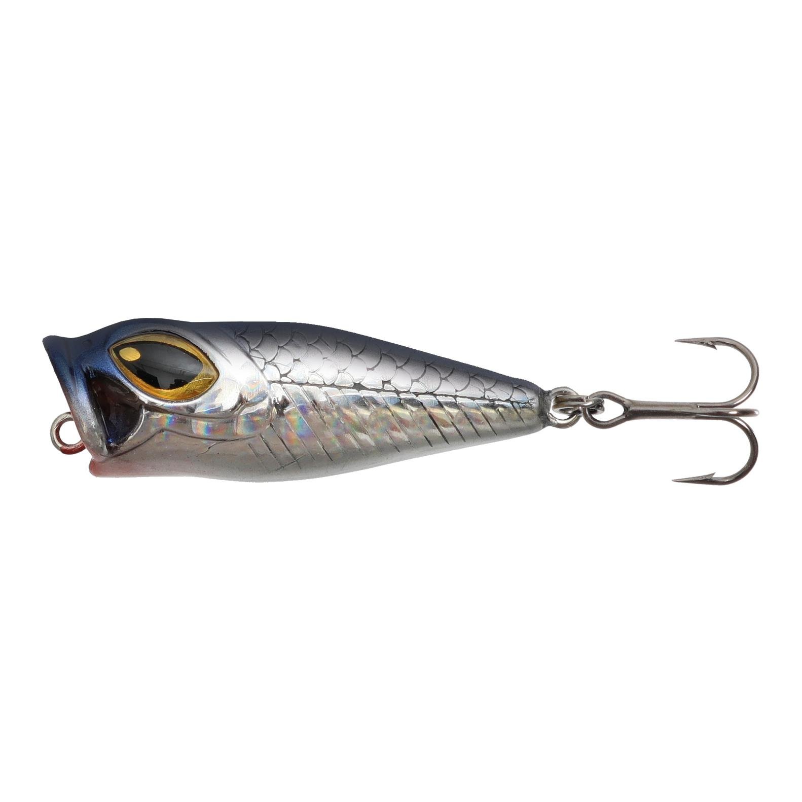 Image of Stucki Fishing Fanatics Mini Bubble Silver Black - Popper bei fischen.ch