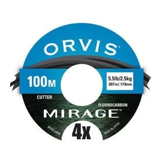 Image of Orvis Mirage Fluorocarbon Tippet 100 Meter - Vorfachmaterial bei fischen.ch