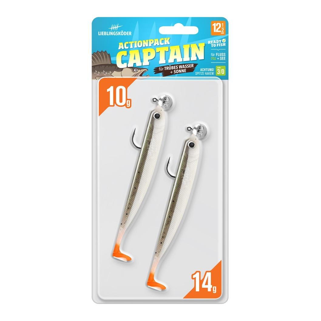 Actionpack Captain - Leurres souples montés