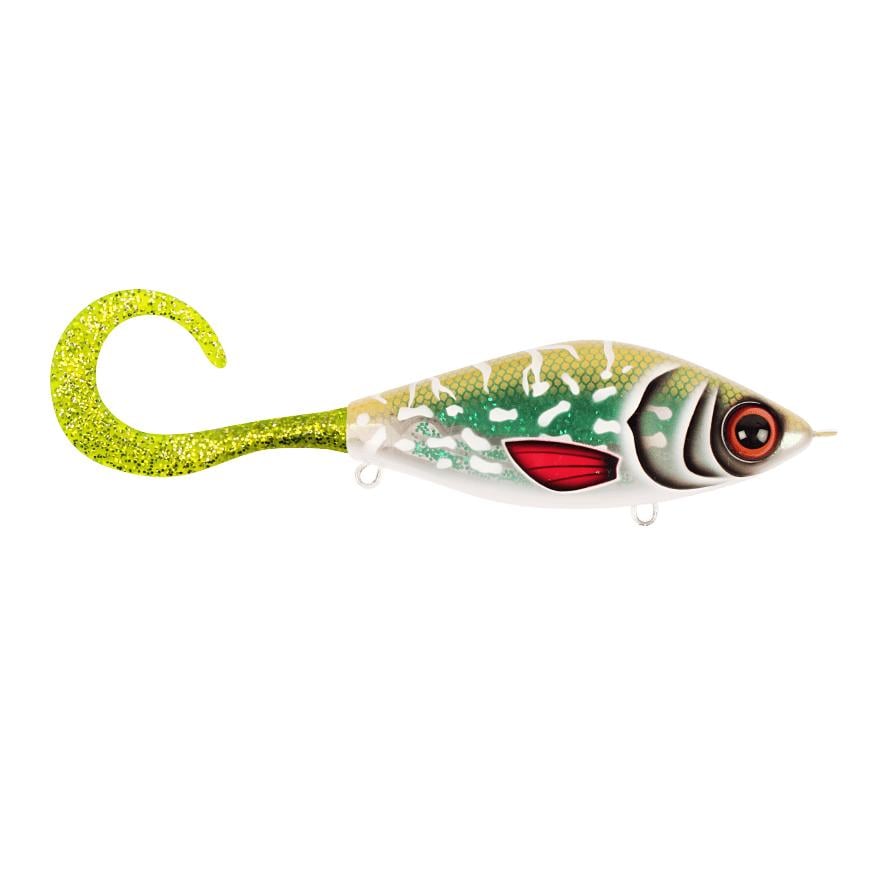 Strike Pro Guppie - Jerkbait - Glitter Pike -