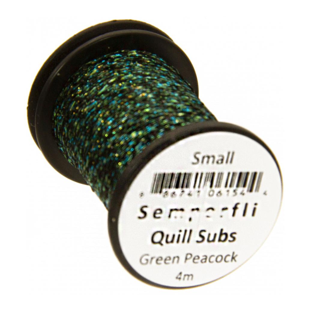 Quill Subs - Green Peacock