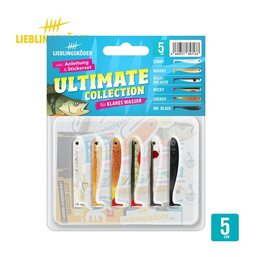 Ultimate Collection klares Wasser - Gummiköder-Set