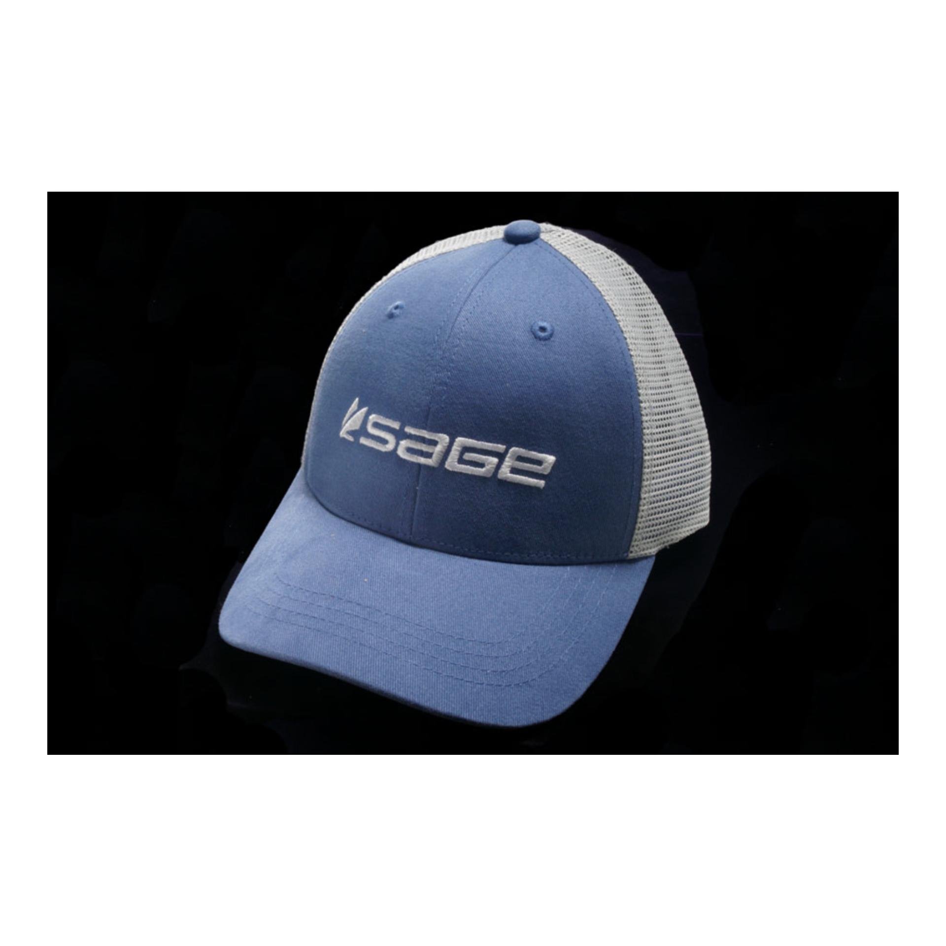 Sage Hat Mesh Back Blue - Cap - Dark Green -