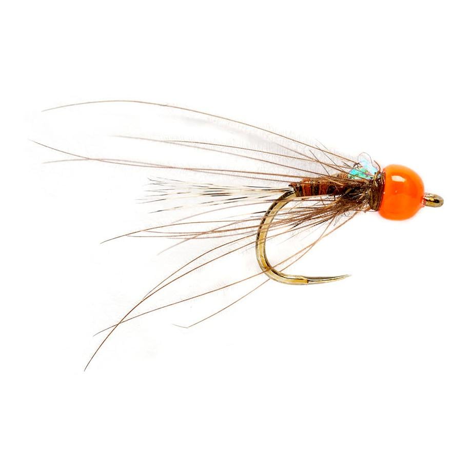 Image of Fulling Mill CDC Hot Orange Tungsten o.W. - Nymphe bei fischen.ch