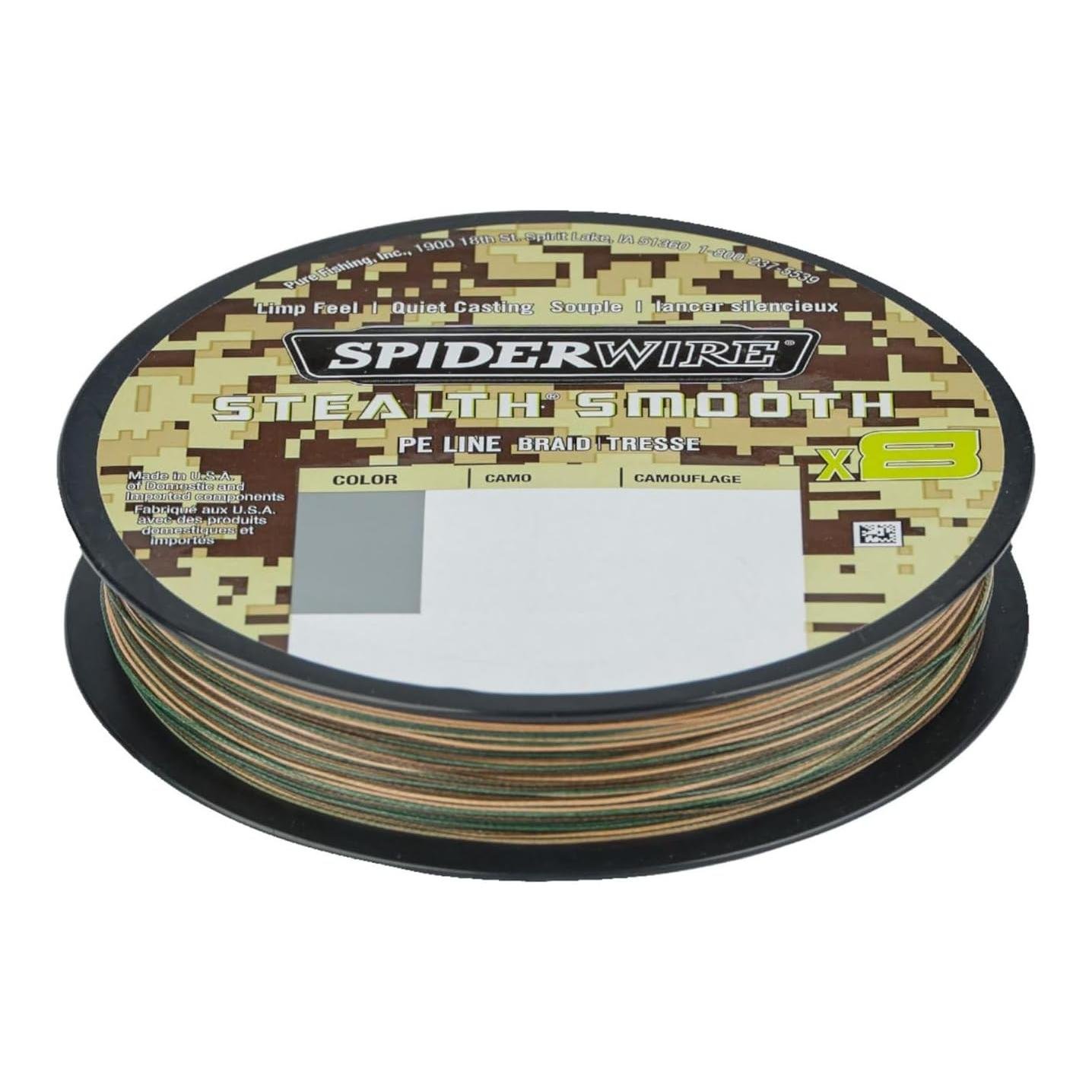 Stealth Smooth 8 Camo 150m - geflochtene Schnur