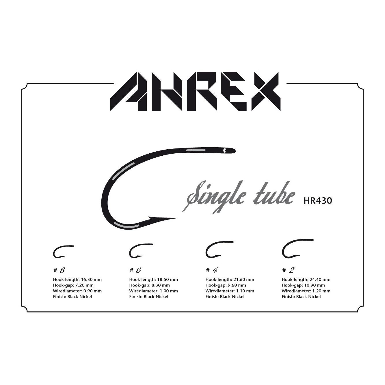 HR430 - Single Tube - Tubehaken