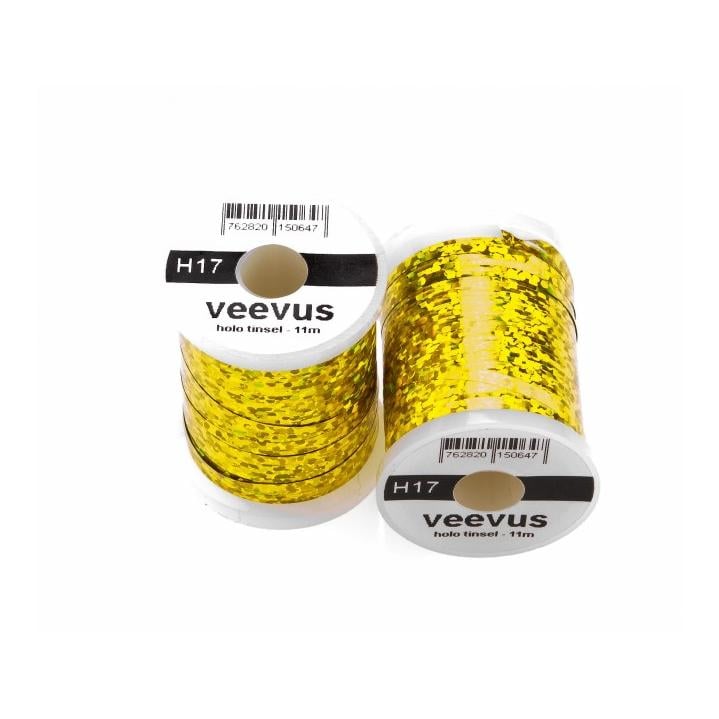 Holographic Tinsel - Yellow