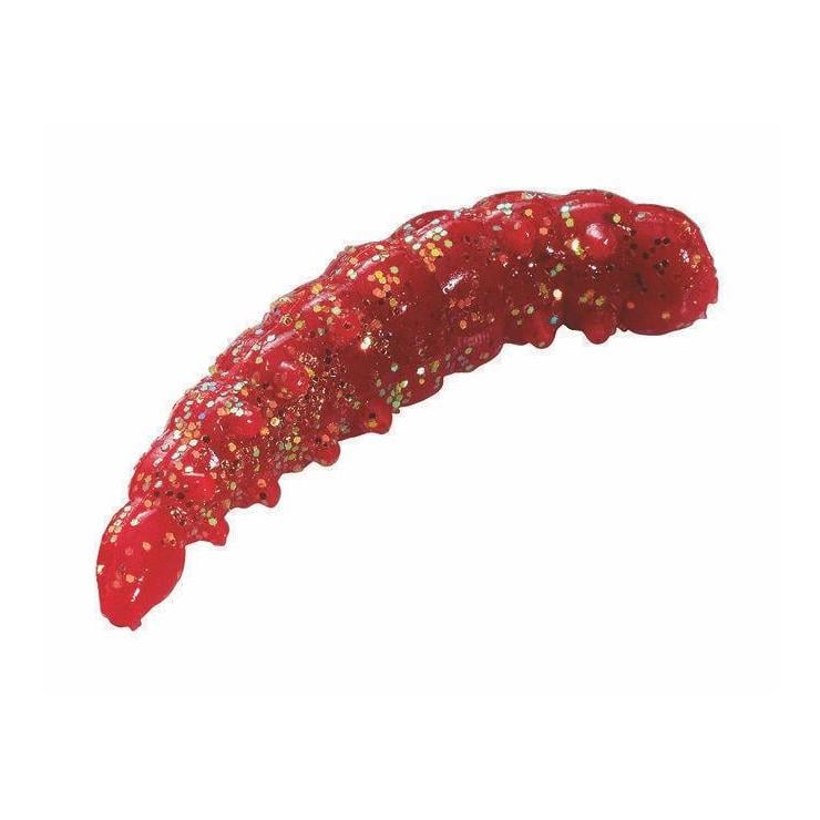 Powerbait Honeyworm red/scales - Kunstmade