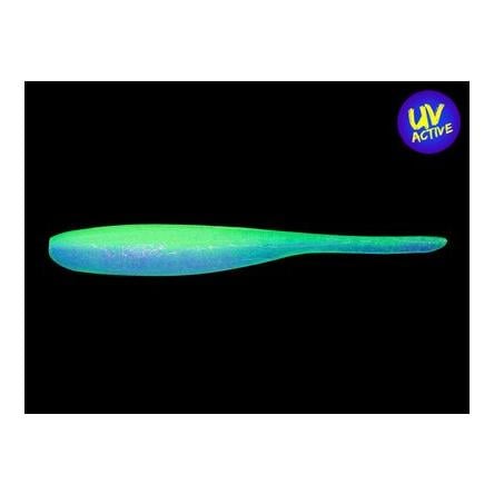 Shad Impact Chartreuse Shad - Gummiköder