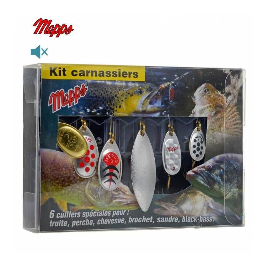 Raubfisch-Spinnerset Raubfisch-Spinnerset