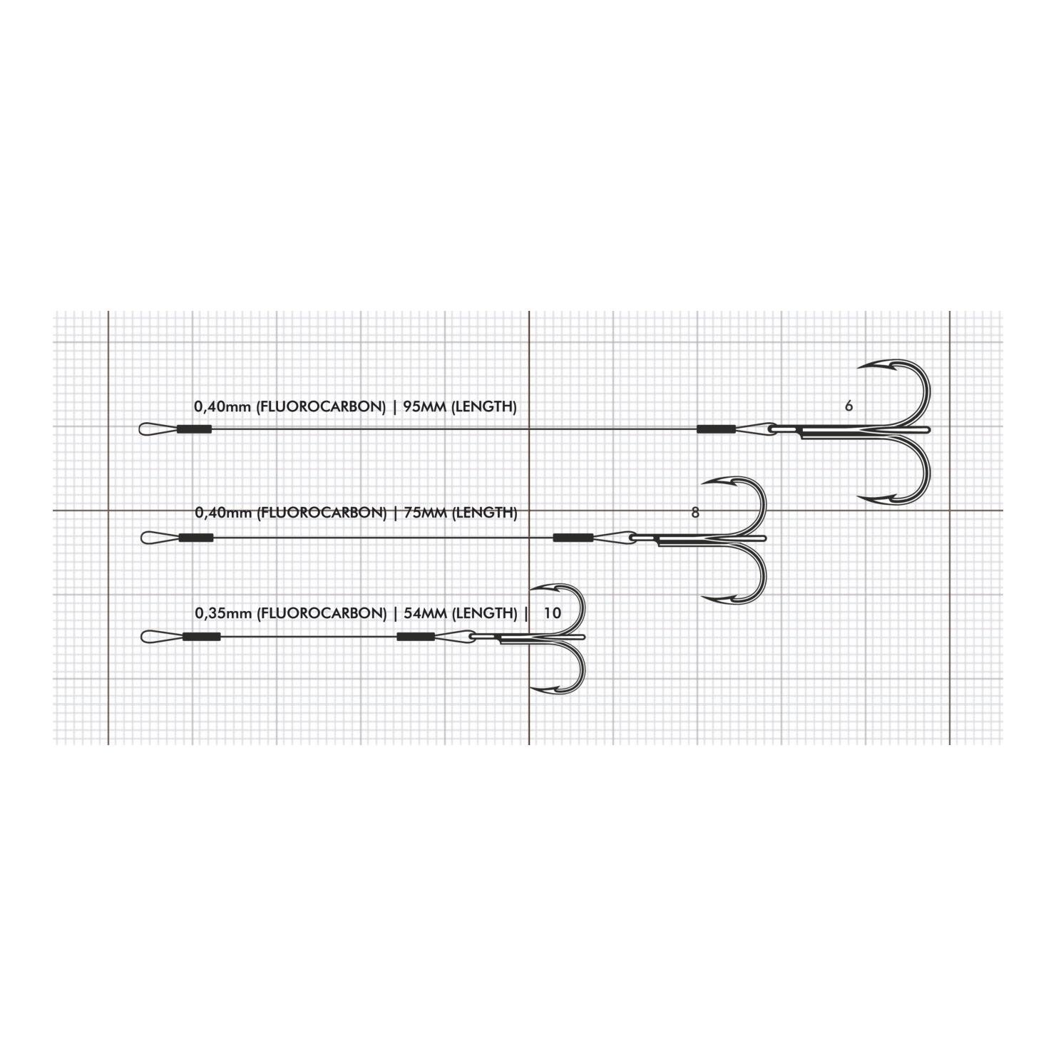 7547-F Finess Fluoro Stinger - Angsthaken