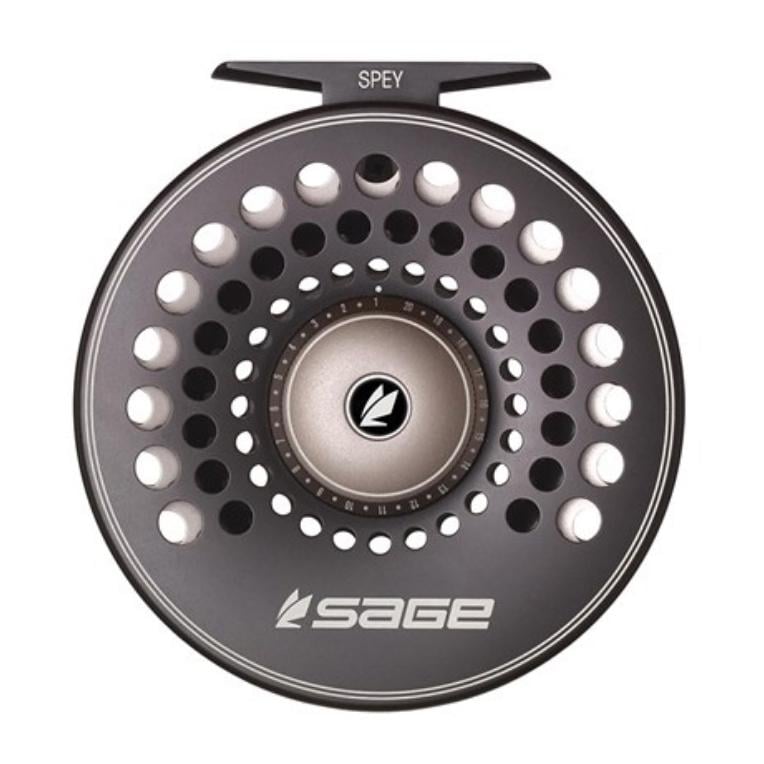 Image of Sage Spey Stealth/Silver - Fliegenrolle bei fischen.ch