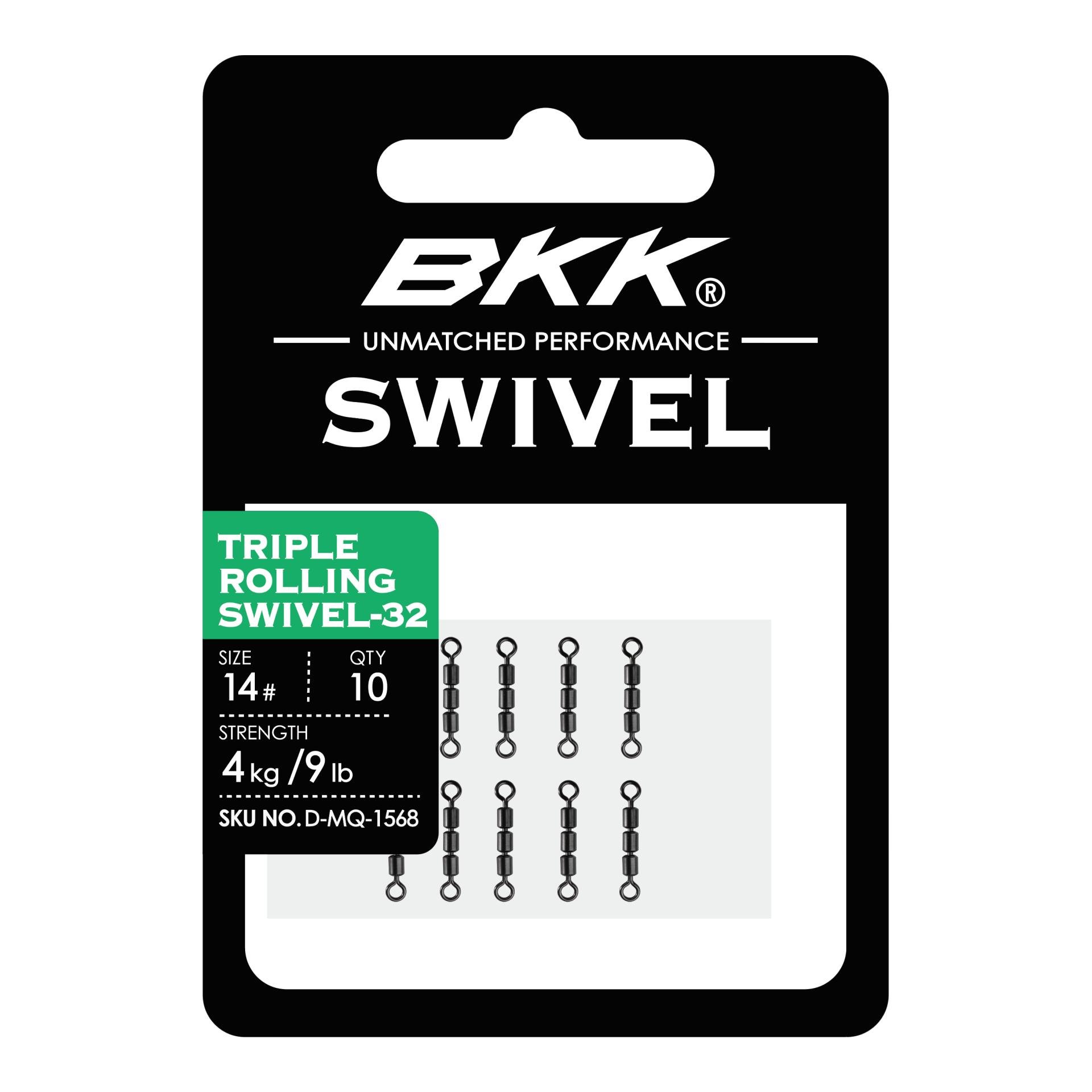 BKK Triple Rolling Swifel-32 Dreifachwirbel