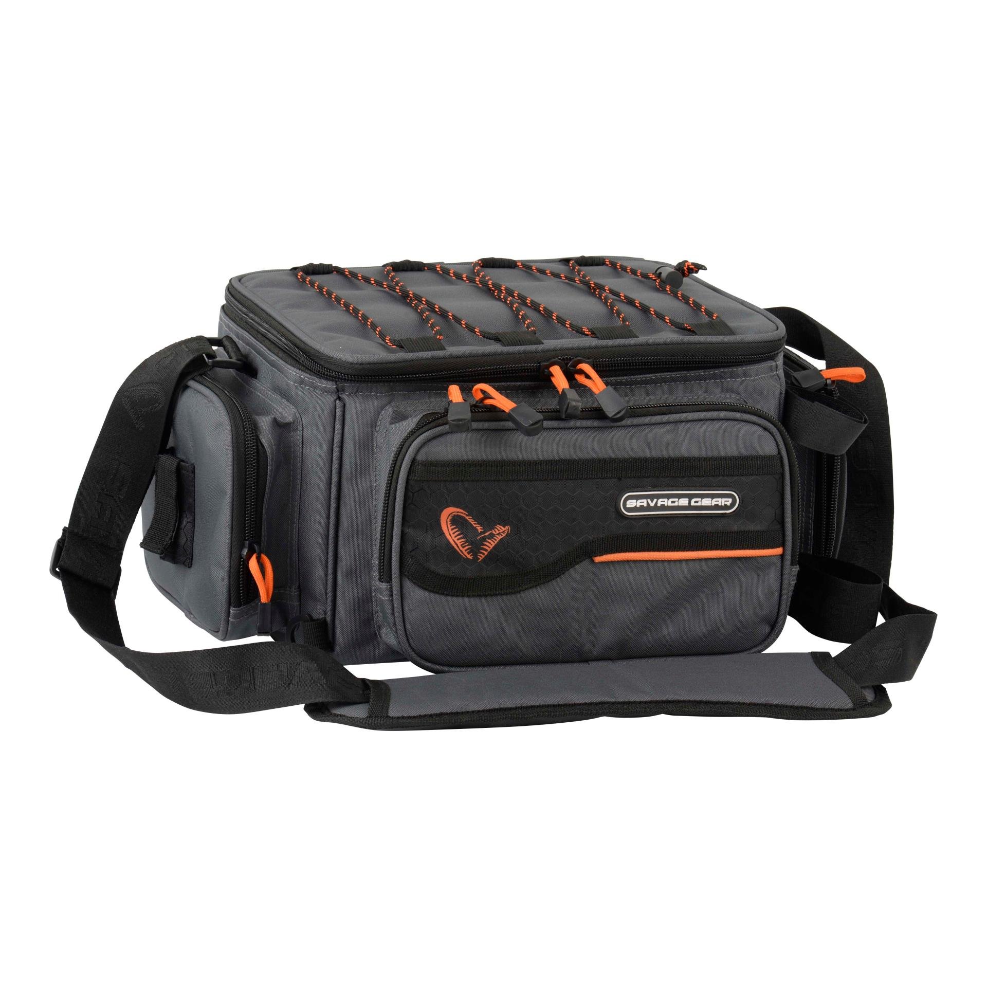 Image of Savage Gear System Box Bag M mit 3 Boxen - Ködertasche bei fischen.ch