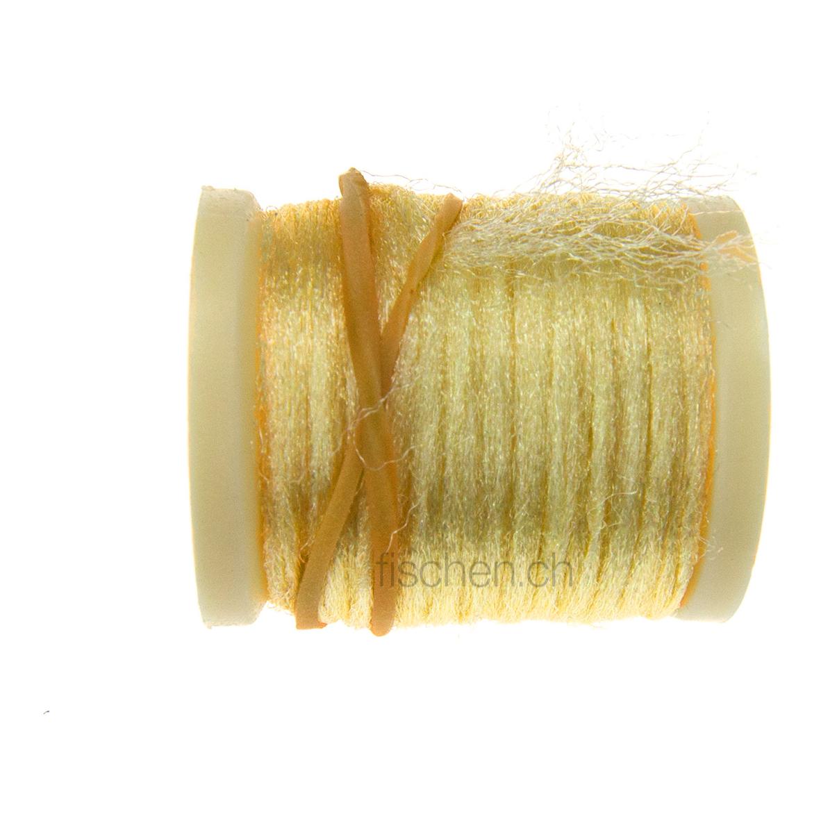 Image of Hareline Dubbin Antron Yarn - Cream bei fischen.ch