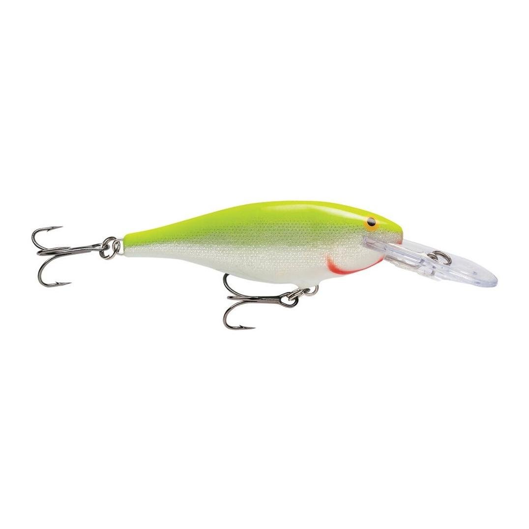 Shad Rap Silver Fluorescent Chartreuse - Wobbler