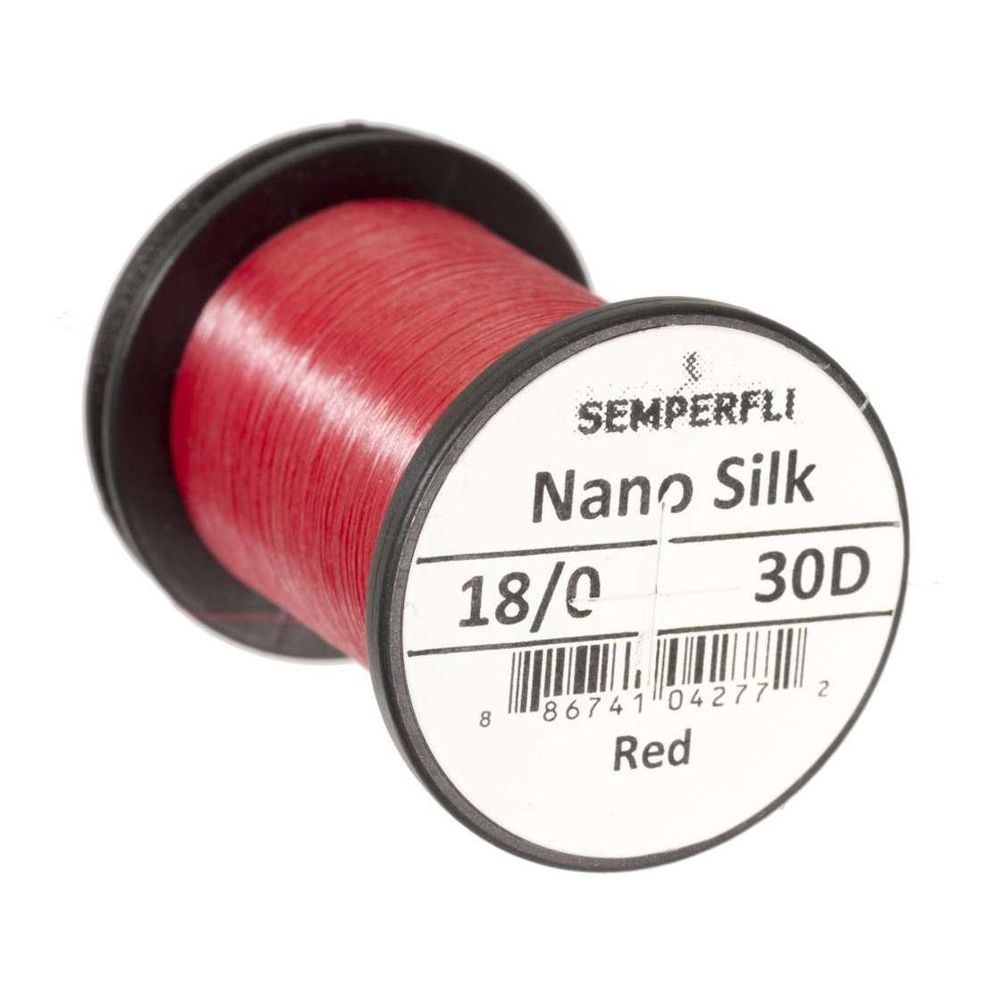 Nano Silk Ultra 30D - Red - Bindefaden