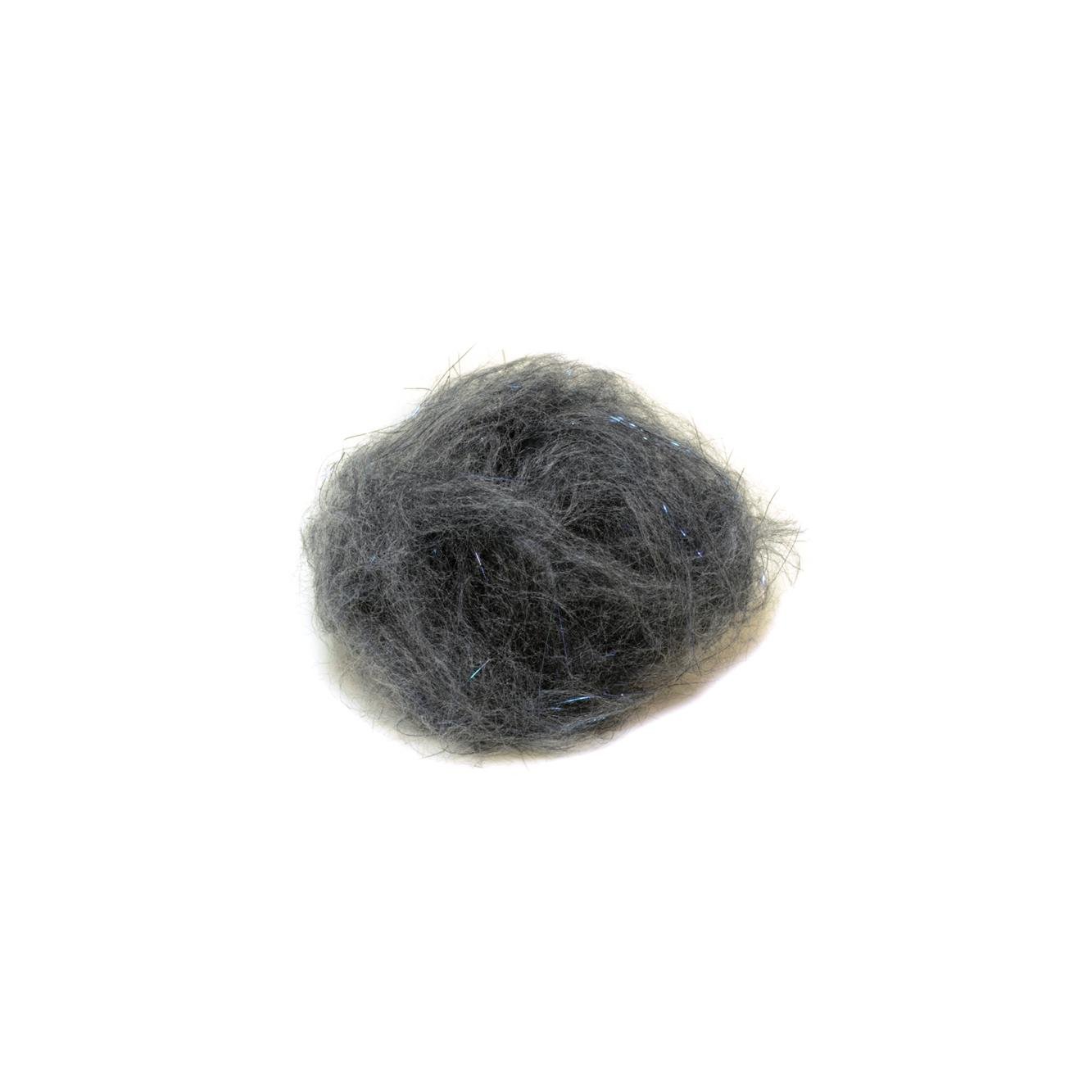 Hareline Dubbin Bruiser Blend - Dark Gray - Dubbing