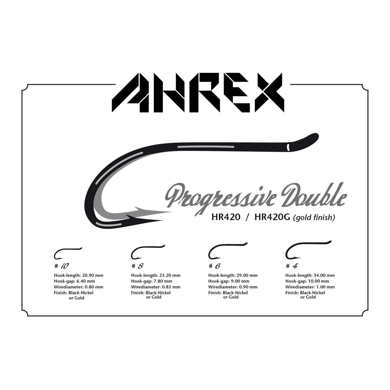 HR420 - Progressive Double - Fliegenhaken