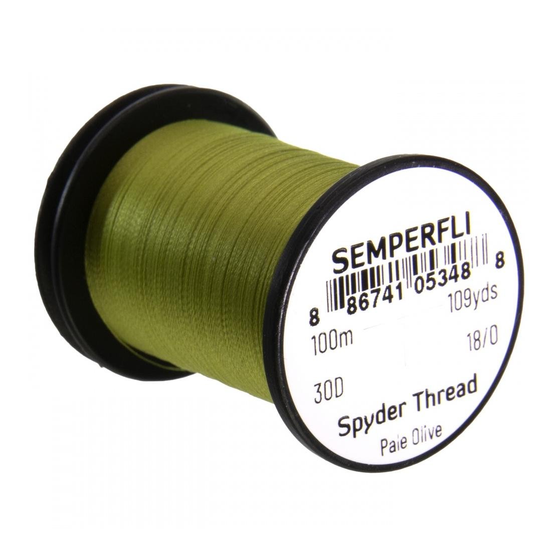 Semperfli Spyder Thread 30D - Pale Olive - Bindefaden