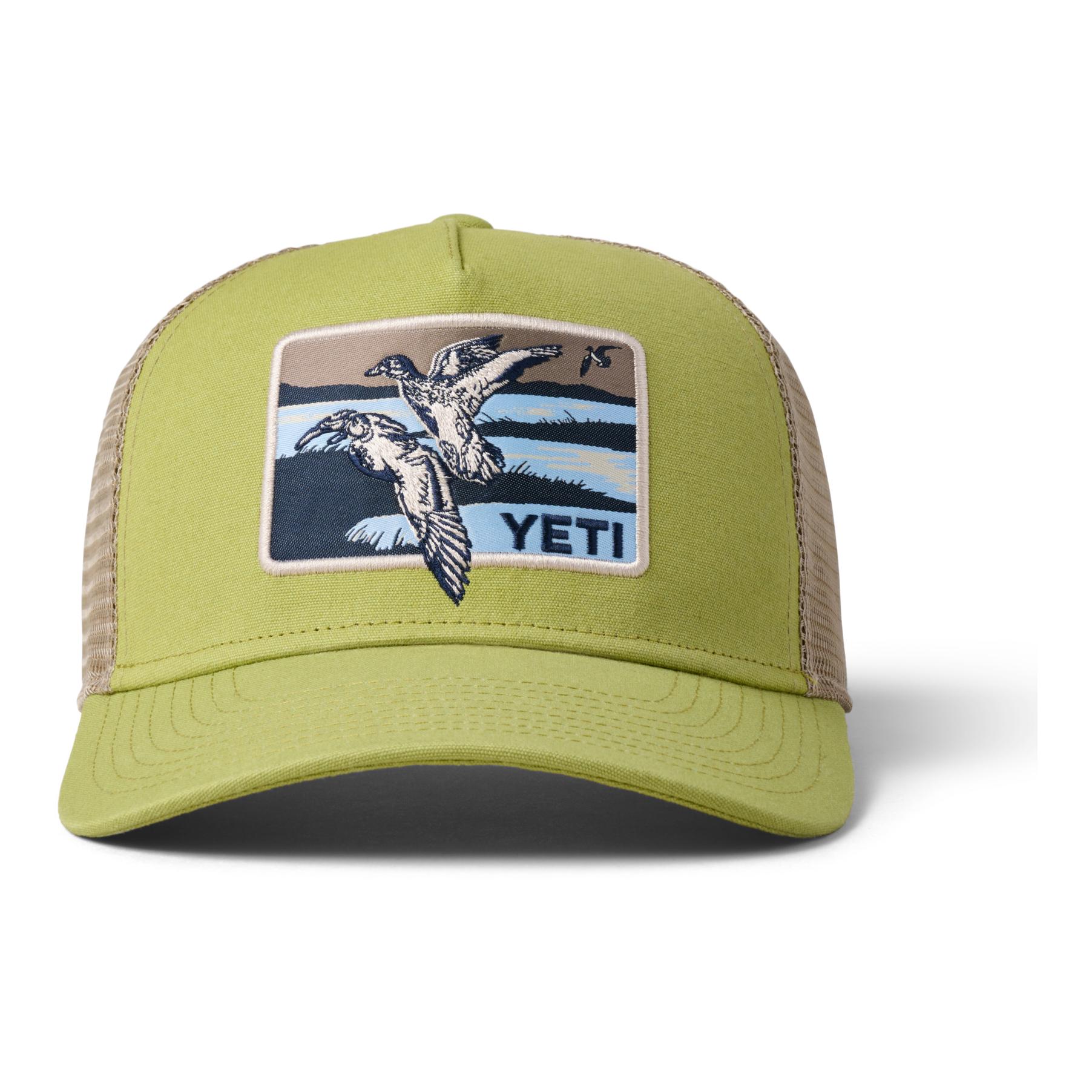 YETI Duck Scene Trucker Hat Cap Moss