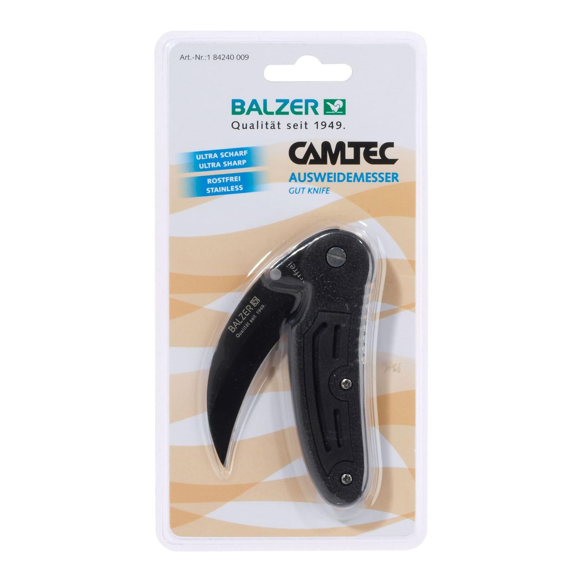 Balzer Camtec Fishing and Hunting Knife : : Sports & Outdoors