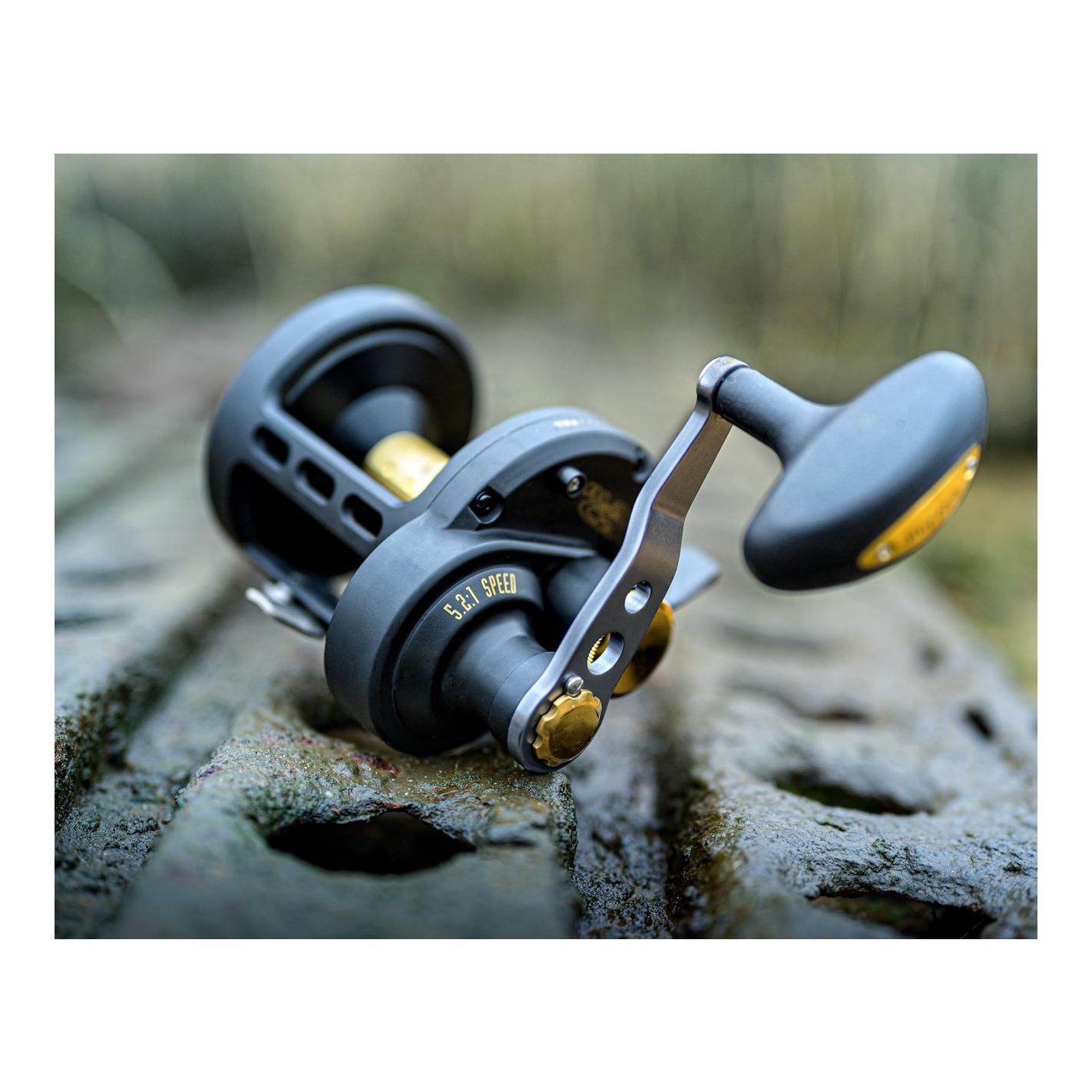 Black Cat Buster LH - BCB 650 Linkshand-Multiplikatorrolle