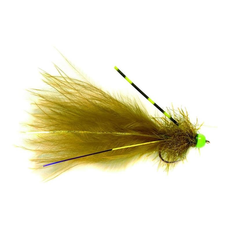 Fulling Mill Flexi Hot Head Damsel o.W - Streamer
