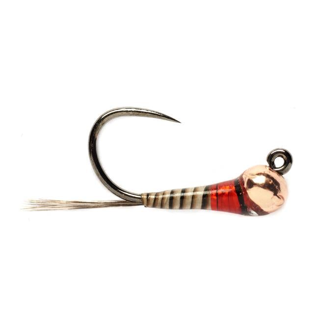 Image of Fulling Mill Perdigon Hollow Point Red Jig o.W. - Nymphe bei fischen.ch