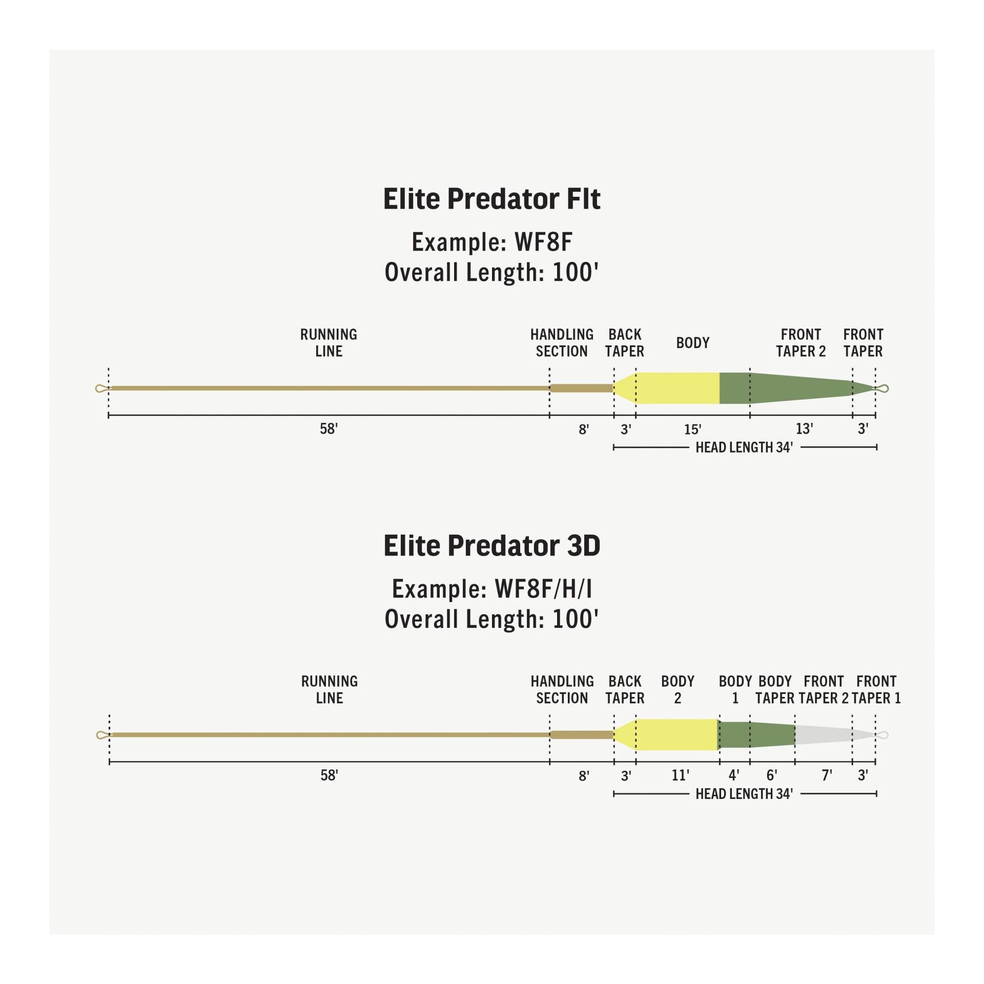 Elite Predator - Fliegenschnur