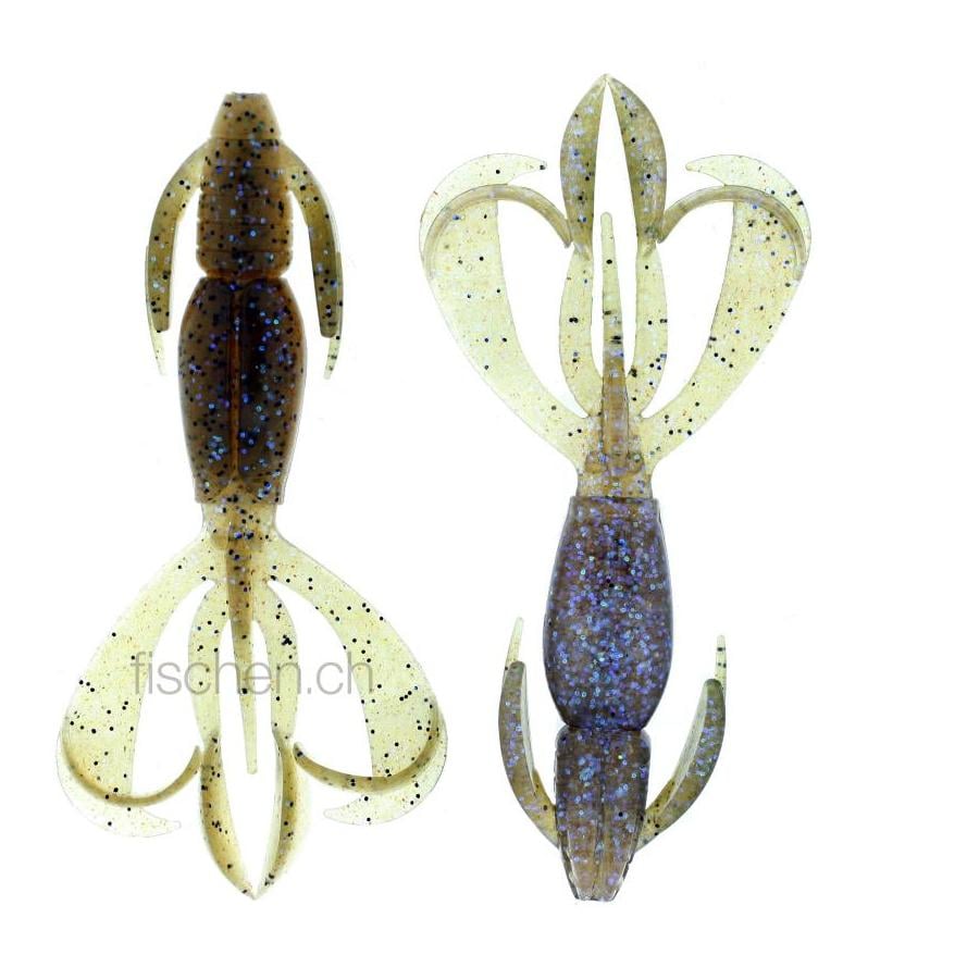 Crazy Flapper Electric Green Craw - Gummiköder