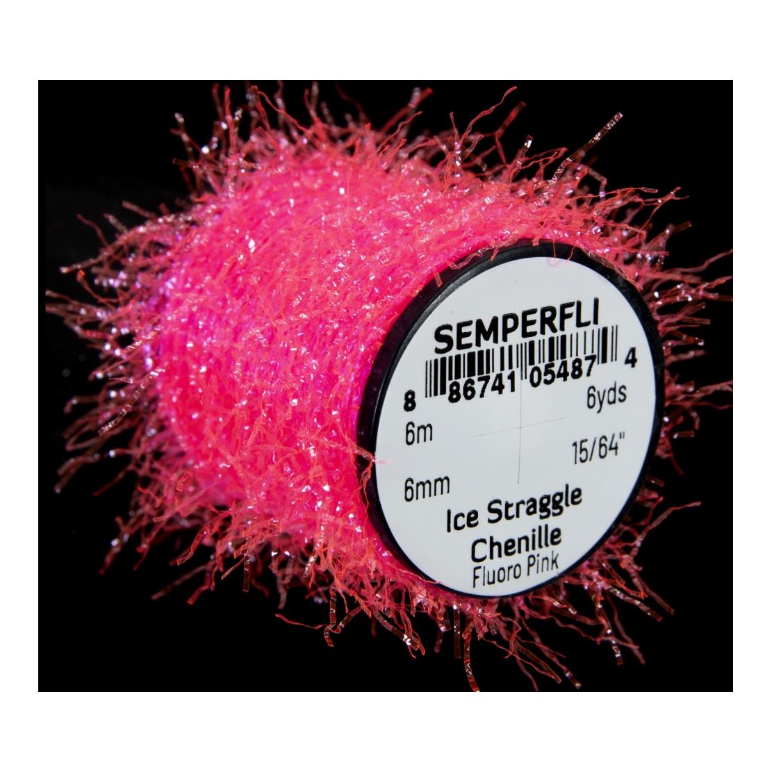 Ice Straggle Chenille Fl Pink