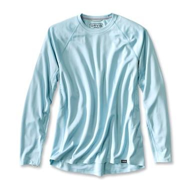 Image of Orvis Men's Pro Sun Crew Aquamarine - Pullover bei fischen.ch