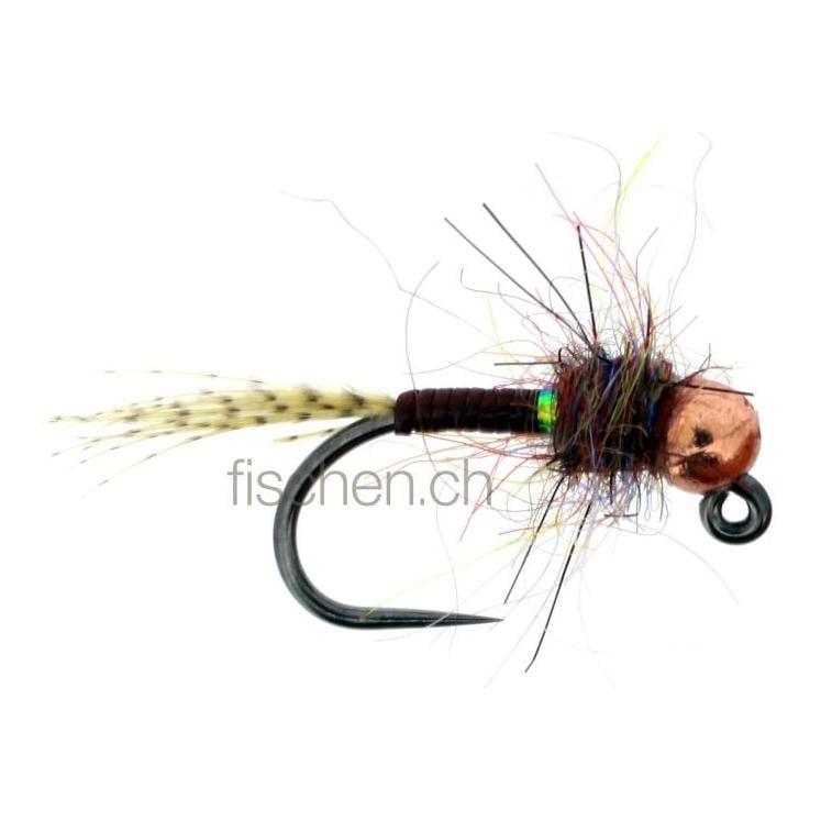 Image of Umpqua Jig Braun Tungsten - Nymphe bei fischen.ch