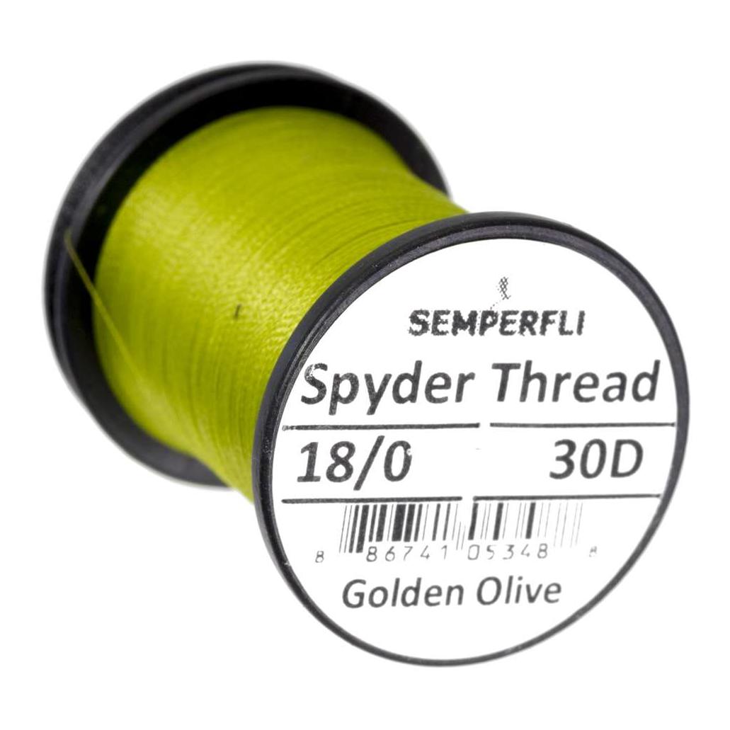 Image of Semperfli Spyder Thread 30D - Golden Olive - Bindefaden bei fischen.ch