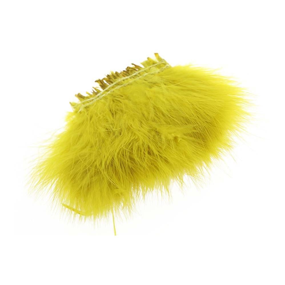 Wapsi Marabou Blood Quill - Golden Olive