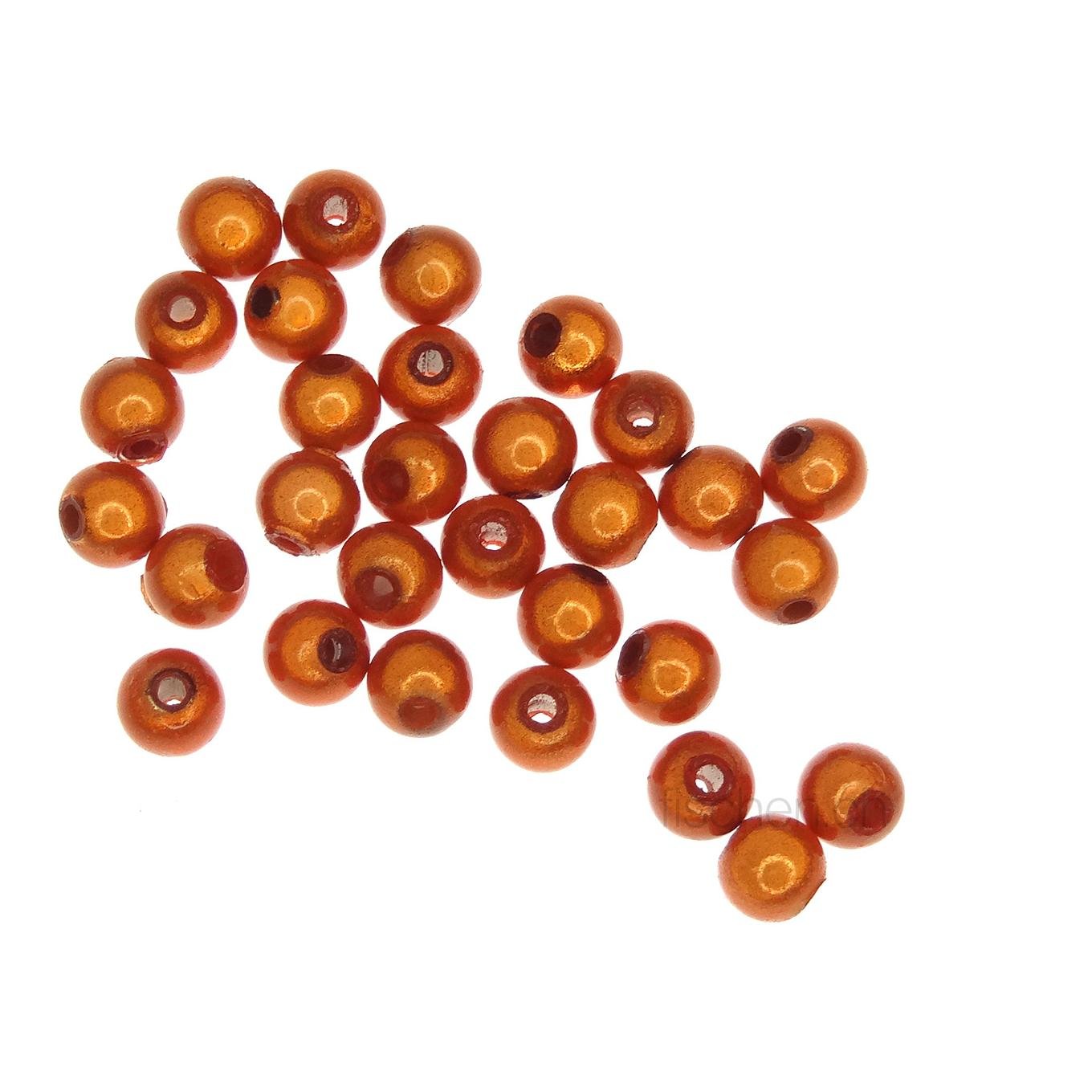 Image of The Fly Co. 3D Beads - Orange - Polybeads bei fischen.ch