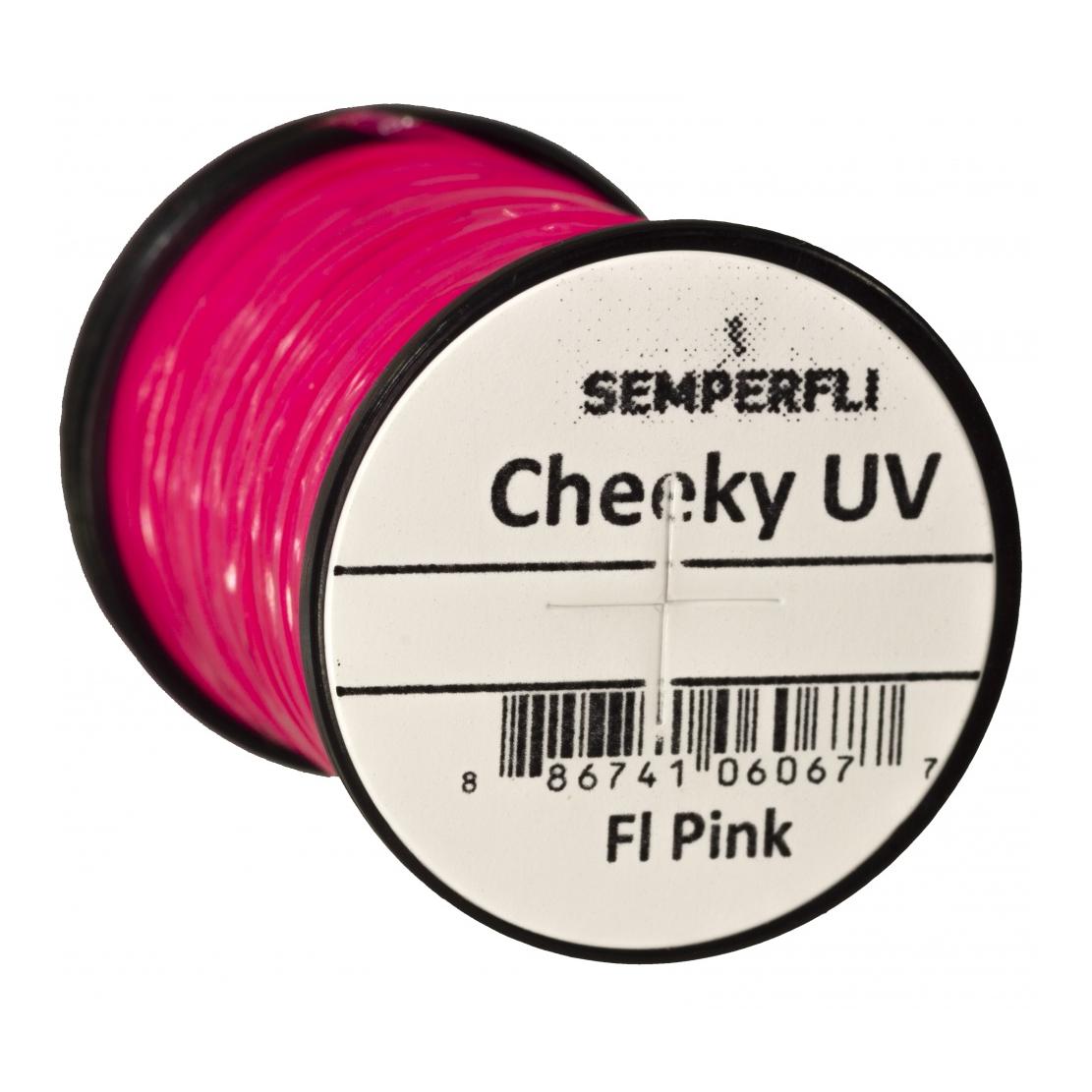 Image of Semperfli Cheeky UV - Fl. Pink - Tinsel - Fluo Pink - bei fischen.ch