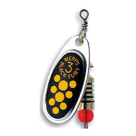 Black Fury silber/gelb - Spinner