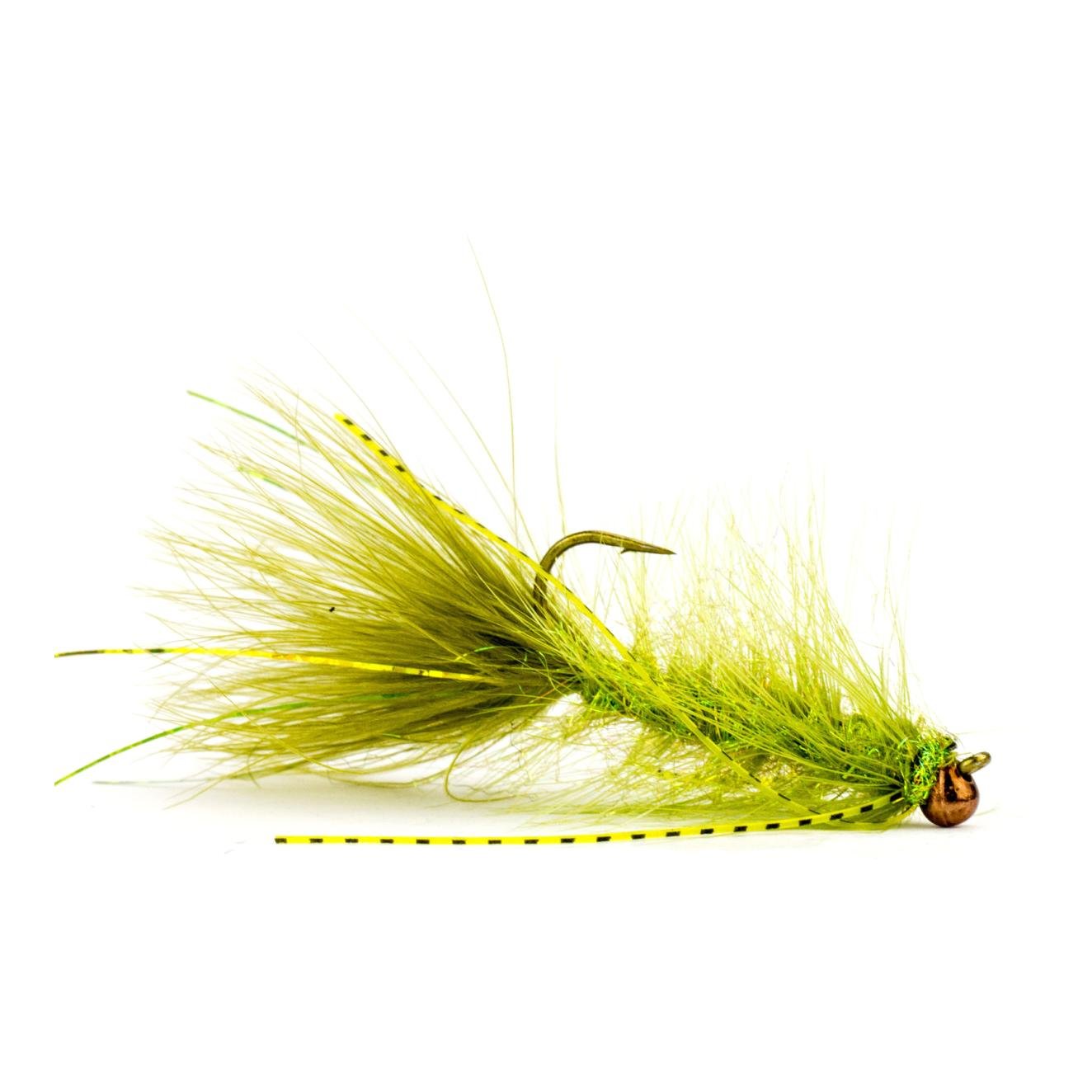 Image of Traun River Off Bead Bugger Olive - Streamer bei fischen.ch