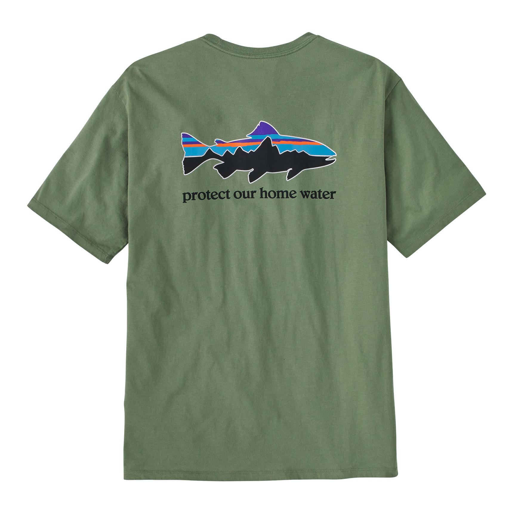 M's Home Water Trout Organic T-Shirt - T-Shirt