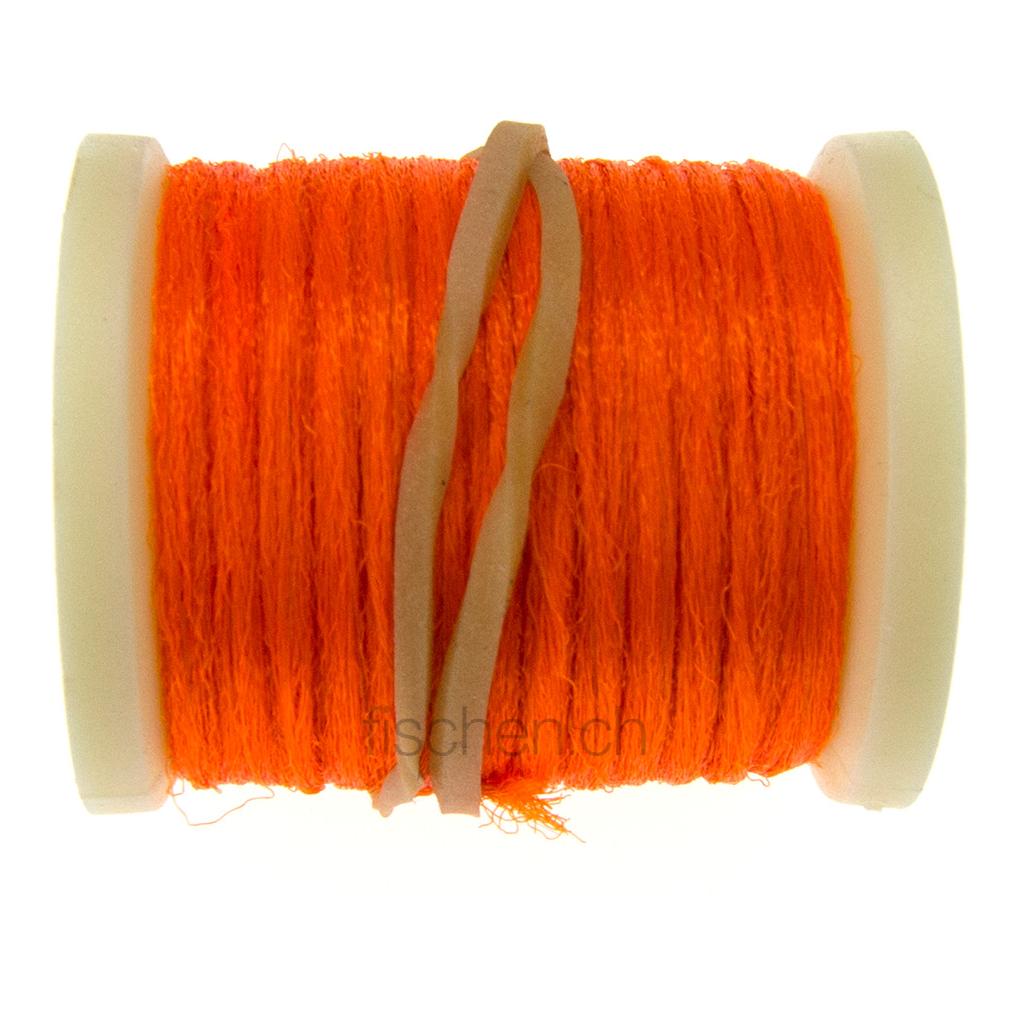 Image of Hareline Dubbin Antron Yarn - Fl Orange - Fluo Orange - bei fischen.ch