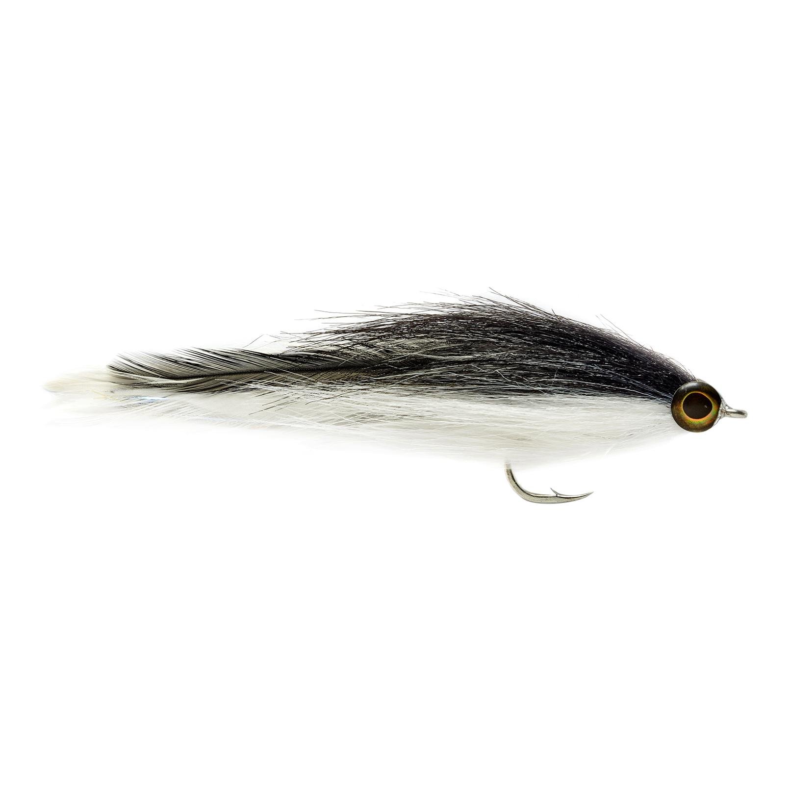 Image of Fulling Mill Two Tone Brushy Black & White - Streamer - Black/White - bei fischen.ch