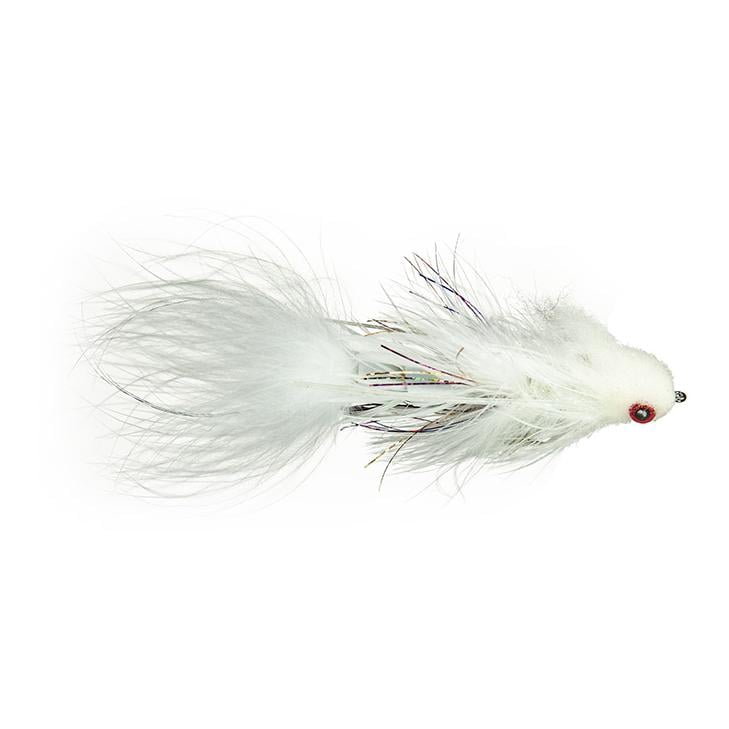 Image of Montana Fly Company Galloup's Wooly Tips Up White - Streamer bei fischen.ch