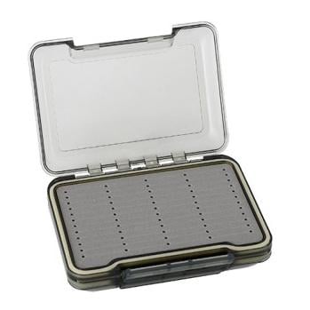 Fliegenbox klein doppelseitig Reihen & geschlitzt