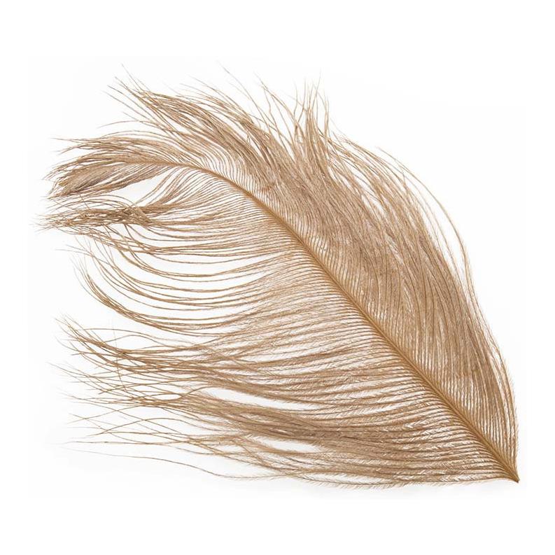 Image of Wapsi Ostrich Herl - Ginger - Strauss bei fischen.ch